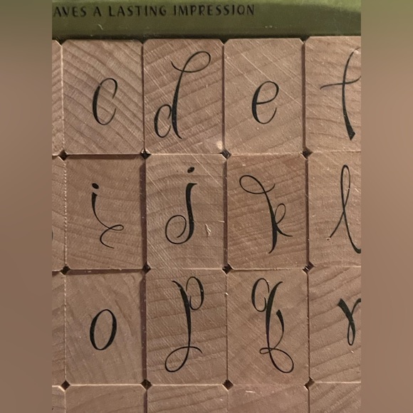 🔥Image Tree Wooden Block Rubber Stamps NIB - Picture 4 of 9